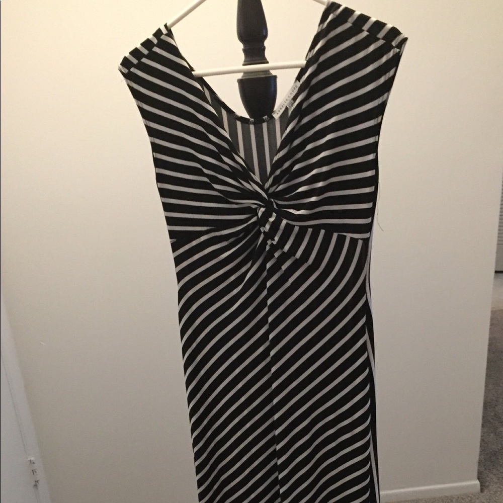 Annalee + Hope Striped Maxi Dress